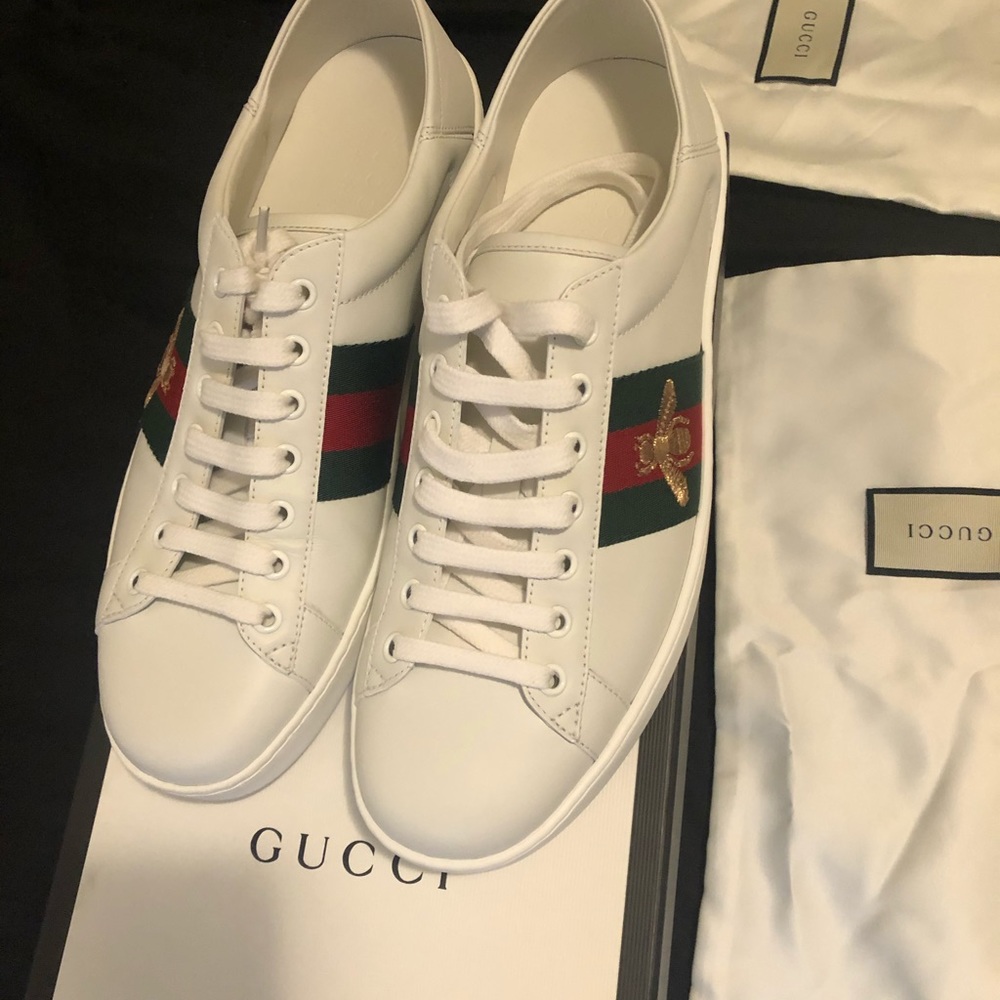 *BRAND NEW* Gucci White Ace Sneaker Men’s